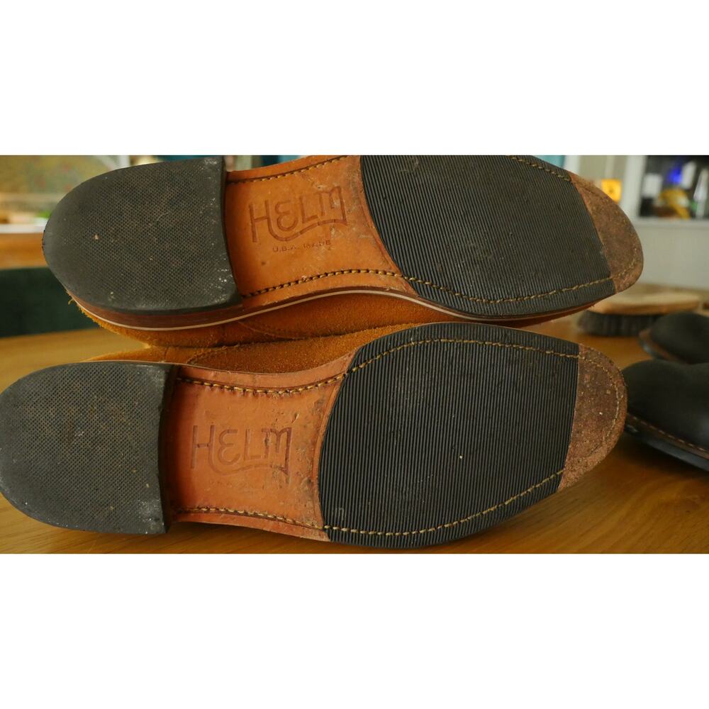 Mens 12 D USA Helm Riley Chelsea Boots (Rancourt Made) - Picture 8 of 14